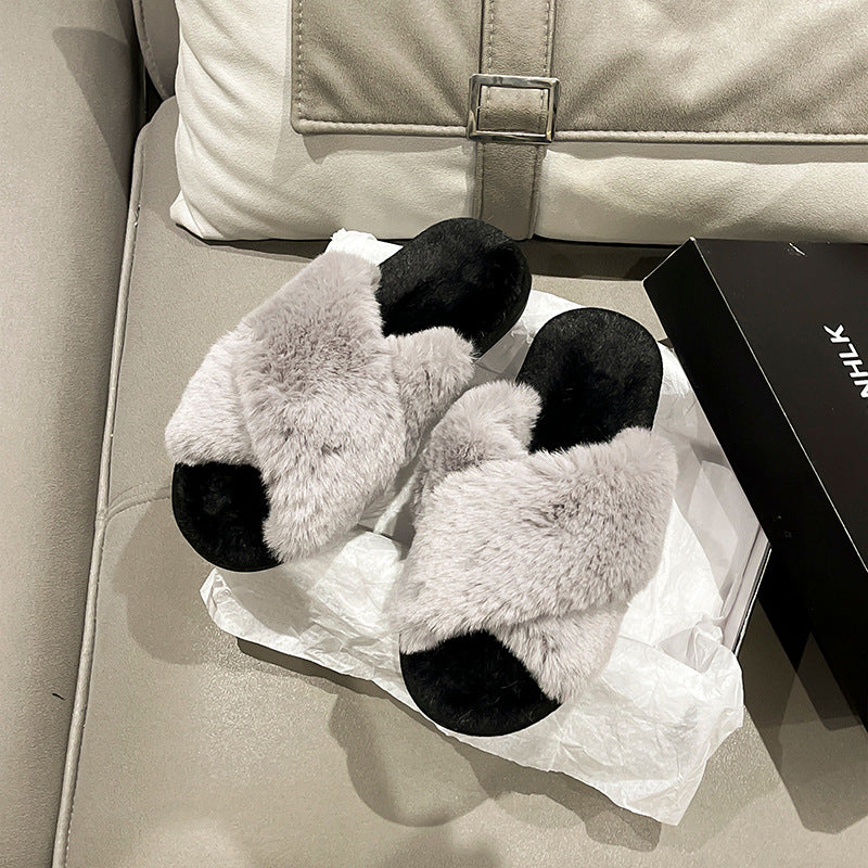 Zapatillas de peluche de peluche de invierno al por mayor